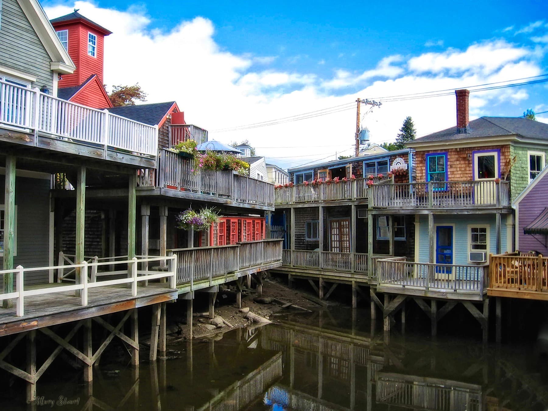 Harbor scene in Kennebunkport